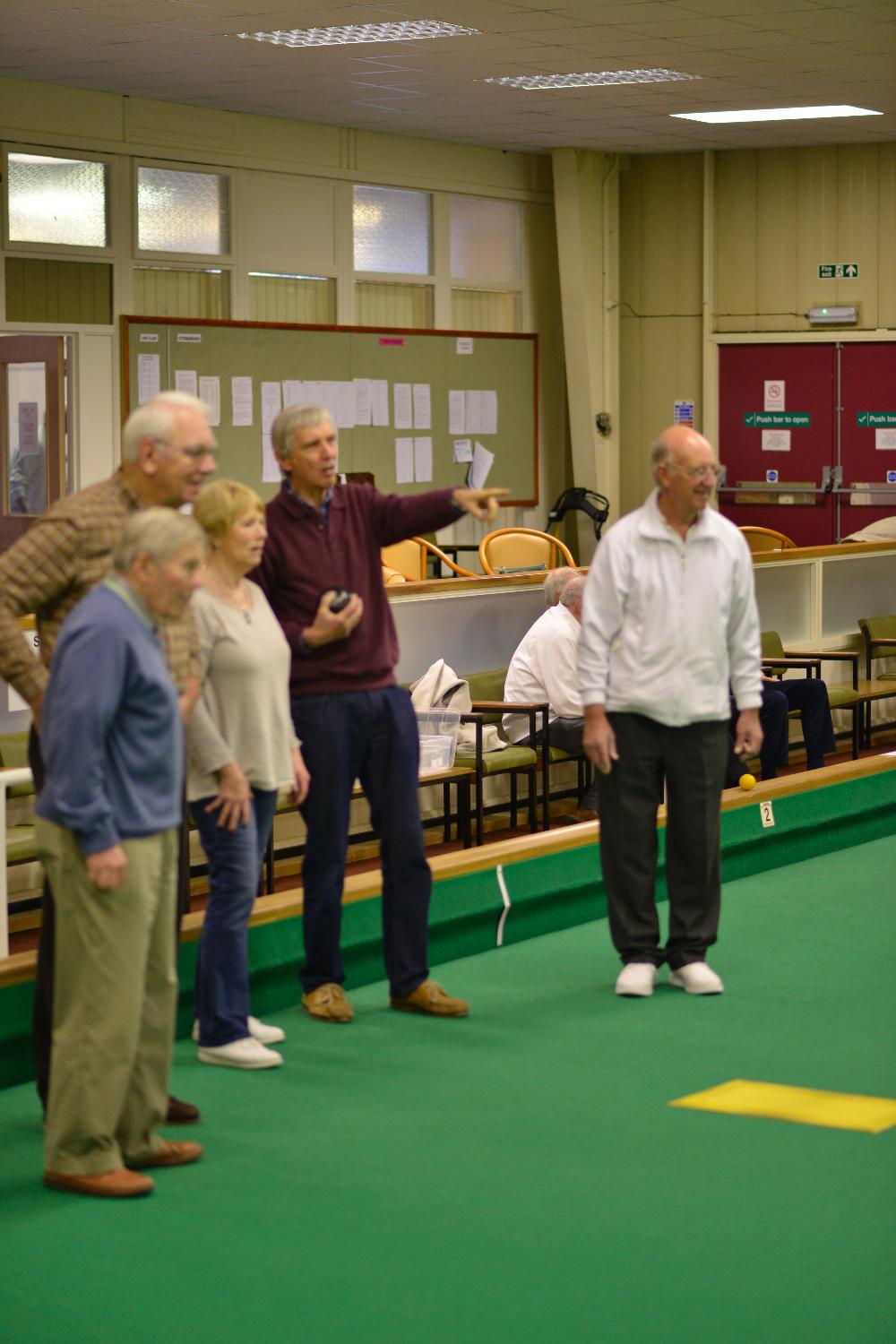 Typical Open Day HARPENDEN & DISTRICT INDOOR BOWLING CLUB
